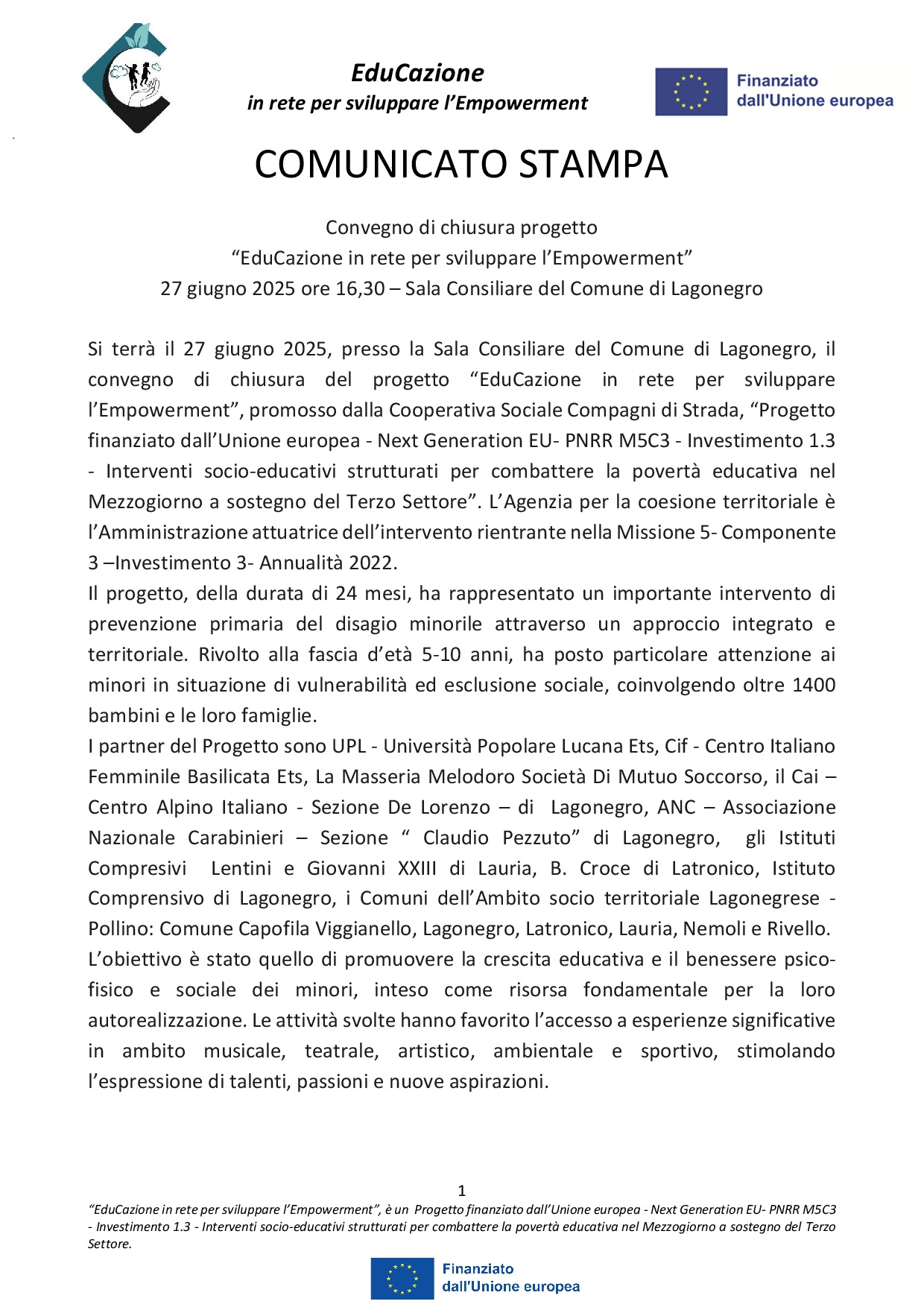 Convegno chiusura